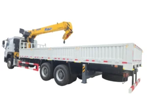XCMG HOWO 6x4 12 Ton Straight Boom Truck Mounted Crane